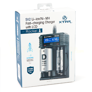 XTAR SV2 Rocket Fast Charger XTAR SV2 Rocket Fast Charger